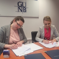 Na zdj. Dorota Cabańska i Elżbieta Oczkowicz, Śląski Wojewódzki Inspektor Nadzoru Budowlanego
